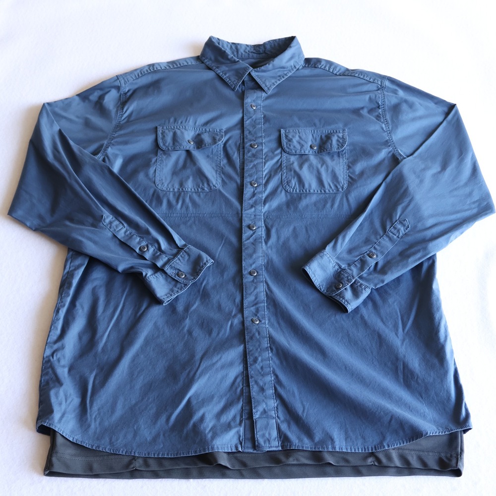 Vertx Tactical Weapon Guard Shirt Men's Size 2XL Snap Front Long Sleeve